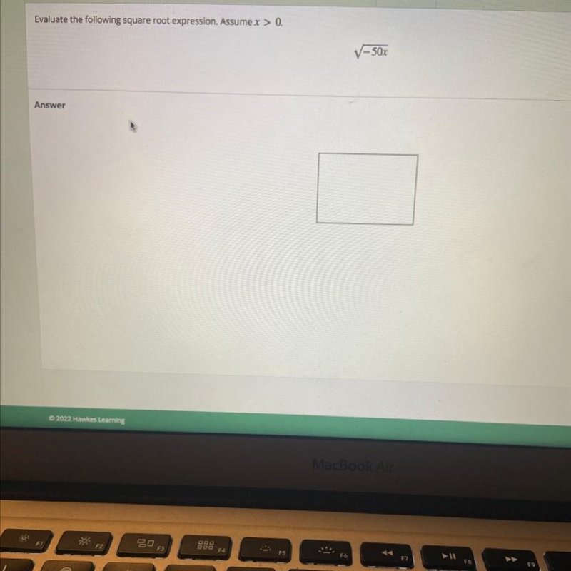 Evaluate the following square root expression. assume x > 0-example-1