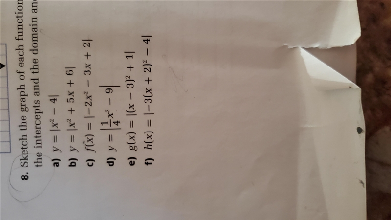 How do u get the range of a function for example in question 8 explain the range for-example-1