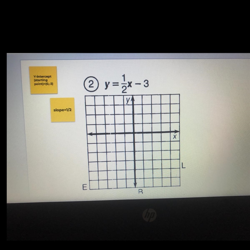 Can you do the graph please I left some notes on the yellow sticky notes-example-1