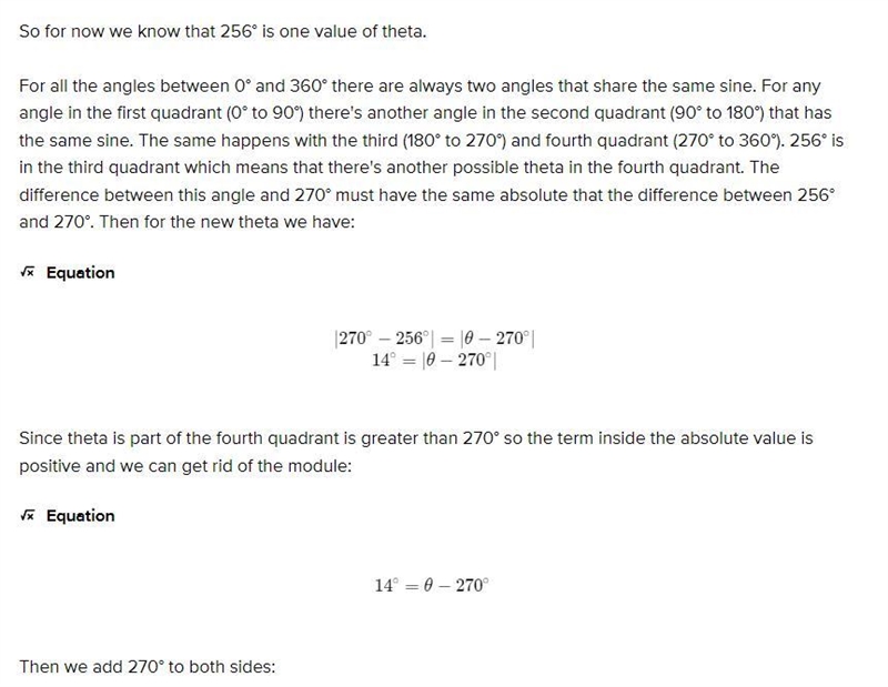 Find all angles 0 (theta) such that zero degree is less than or equal to theta and-example-2