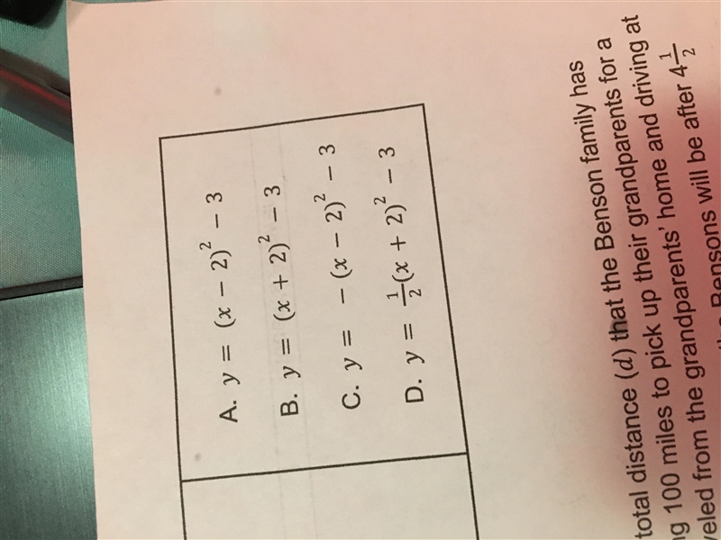 Write equation best represents the graph Please explain in detail how you arrived-example-2