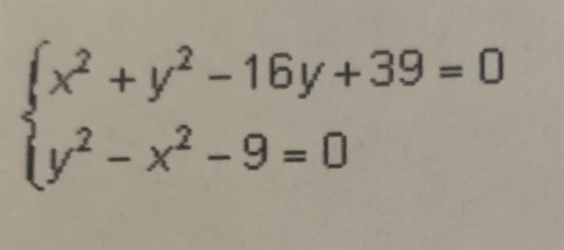 A. Use substitution to solve for two values of yB. Using the values of y you just-example-1