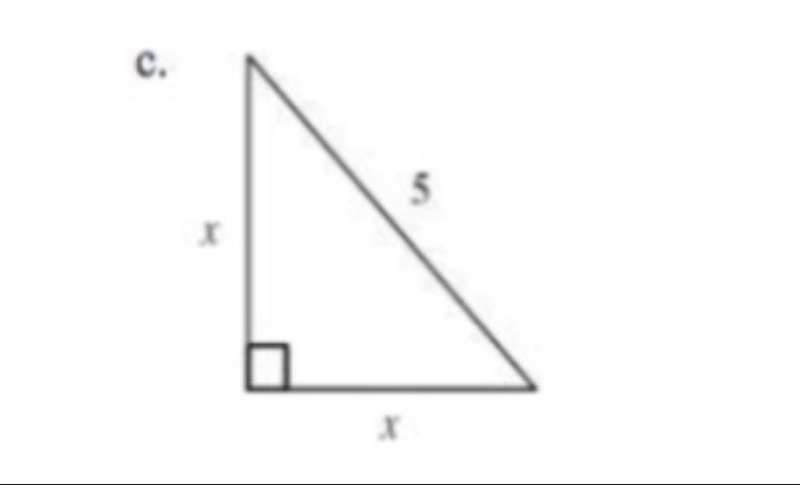 Solve for the variable(s) in the triangle. Work needs to be showed-example-1