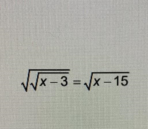 Solve the following equation and check for extraneous solutions. Show all work. Thank-example-1