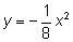 Write an equation of a parabola that opens upward, has a vertex at the origin, and-example-2