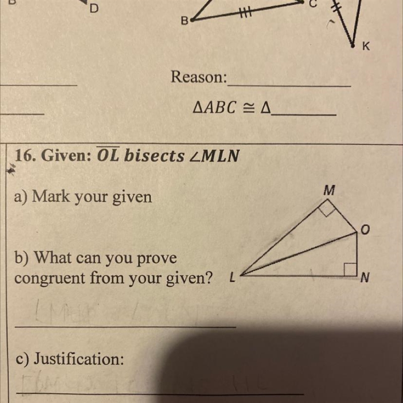 What can you prove congruent from your given-example-1