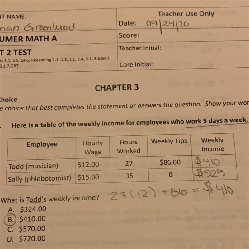 If sally works Saturday for 4 hours and is given overtime hourly wage at 1.5 , how-example-1