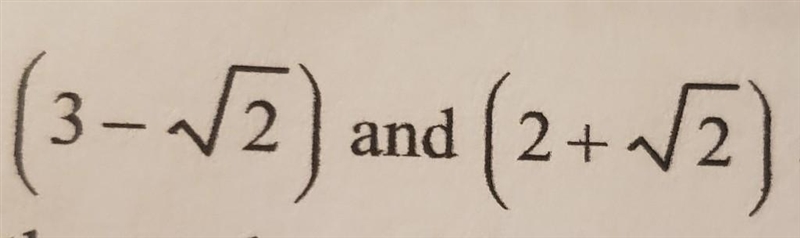 if (shown in picture) are two of the roots of a forth degree polynomial with integer-example-1