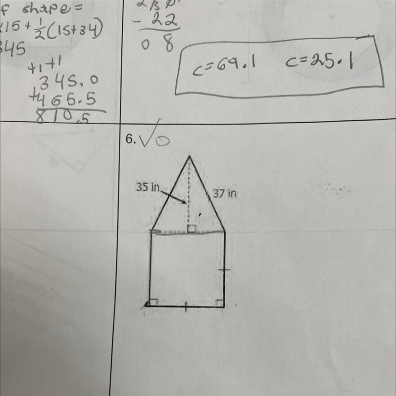 I need to find area of them composite shape please-example-1