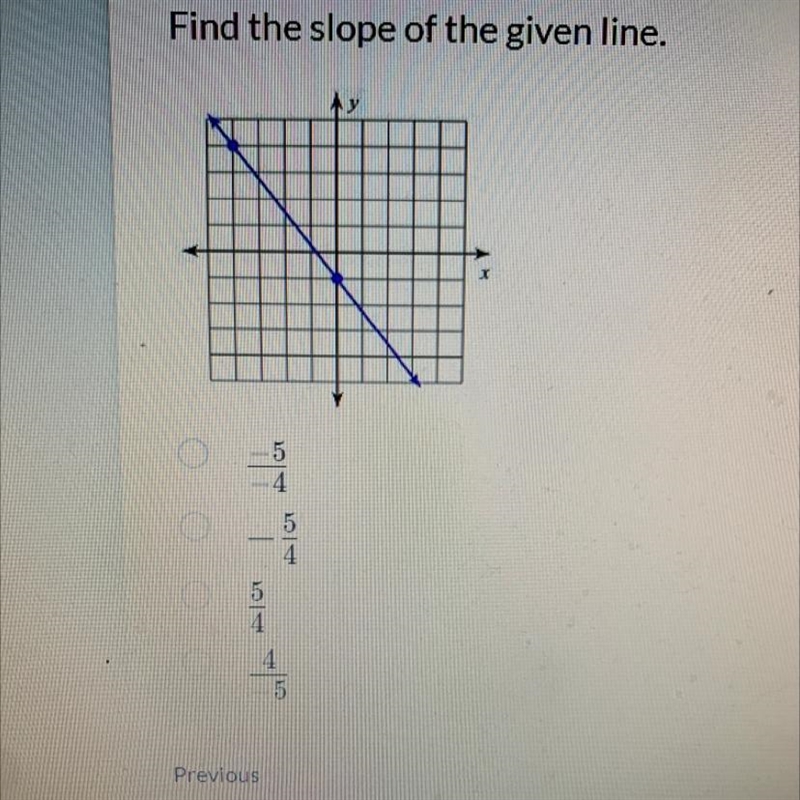 Find the slope on any given line please see attached photo-example-1