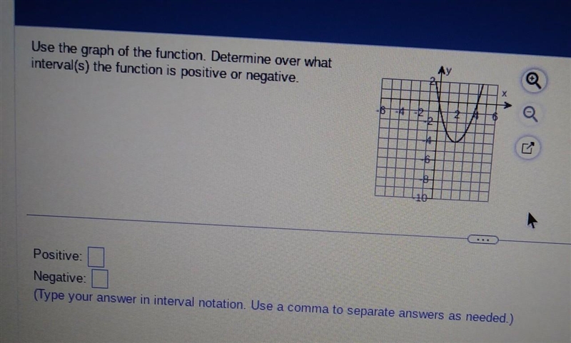 I need to know what is negative and whats positive.​-example-1