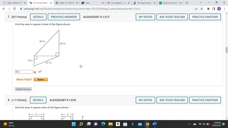 Hi there. I am having an issue figuring out which is the base and which is the length-example-1