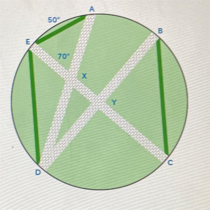 If someone walks along the outside of the garden from point a to point B what percentage-example-1