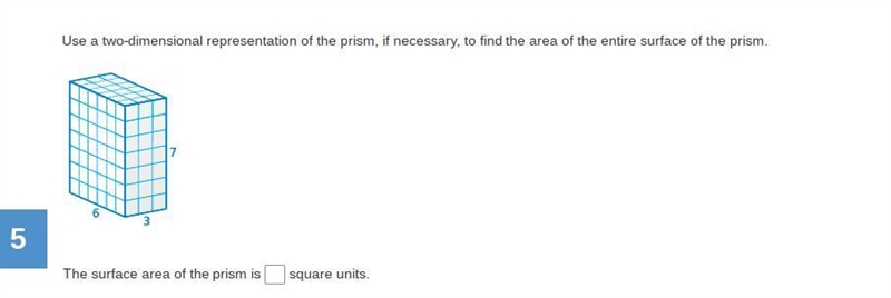 Question Use a two-dimensional representation of the prism, if necessary, to find-example-1