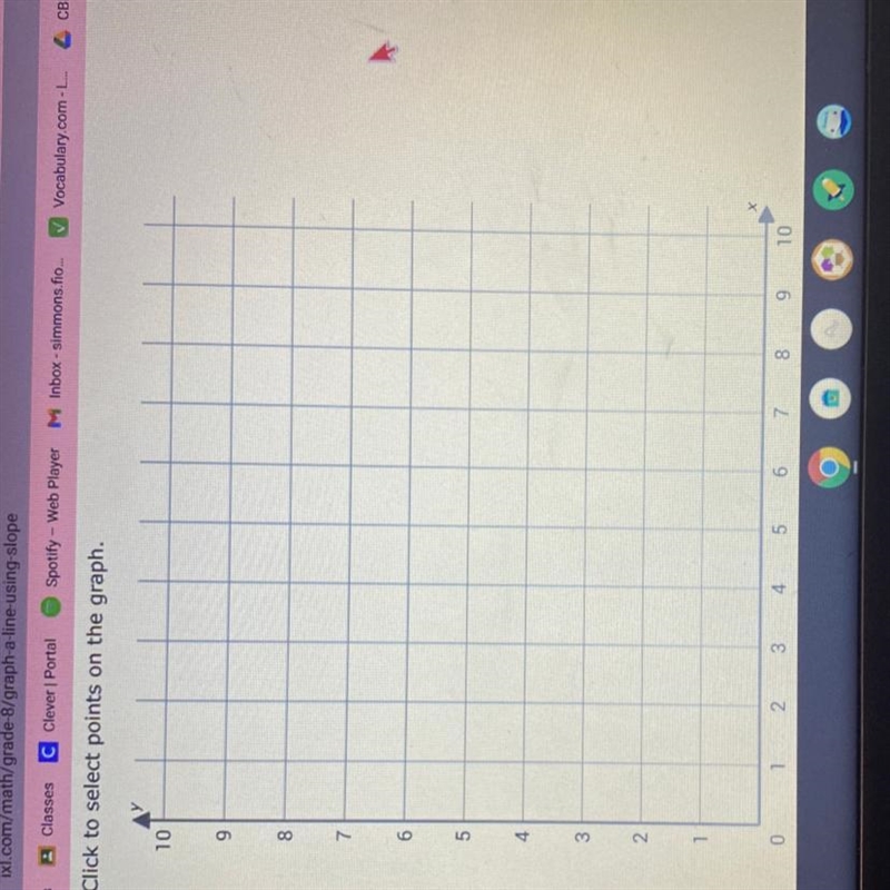 Graph the line that has a slope of 5 and includes the point (0, 2).-example-1