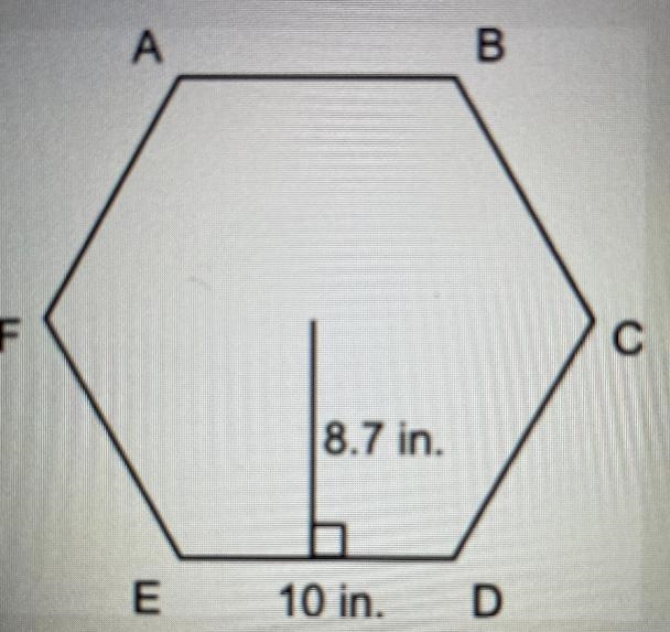 The surface of a table to be built will be in the shape shown below. The distance-example-1