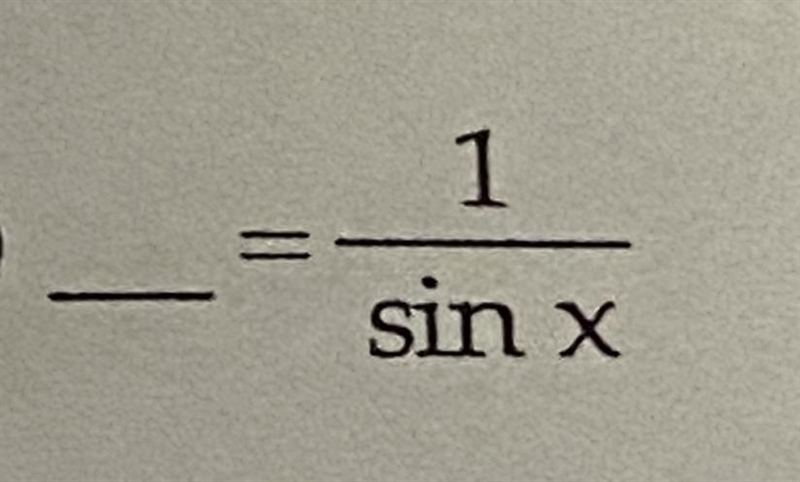 Complete the sentence so the result is an identity. Let x be any real number.-example-1