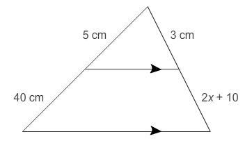 What is the value of x? Type your answer in numerical value only.-example-1