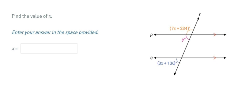 Angles and Parallel Lines lesson-example-1