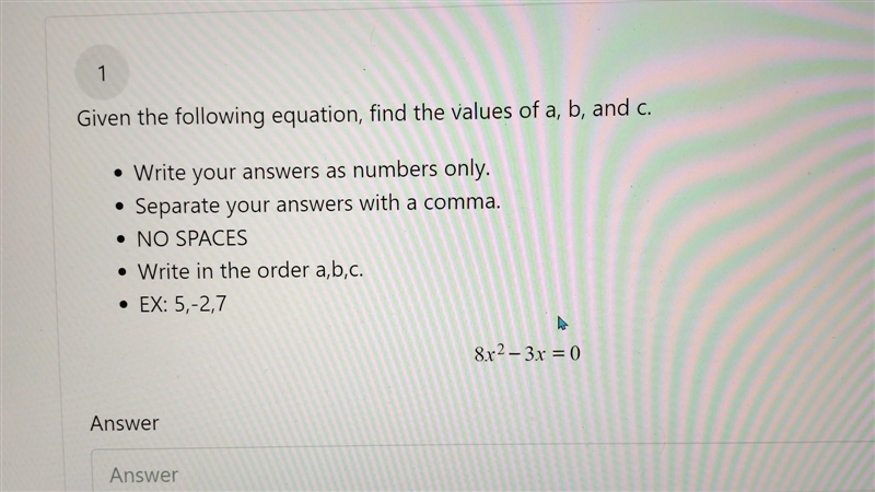 Solve using quadratic formula pls show work​-example-1