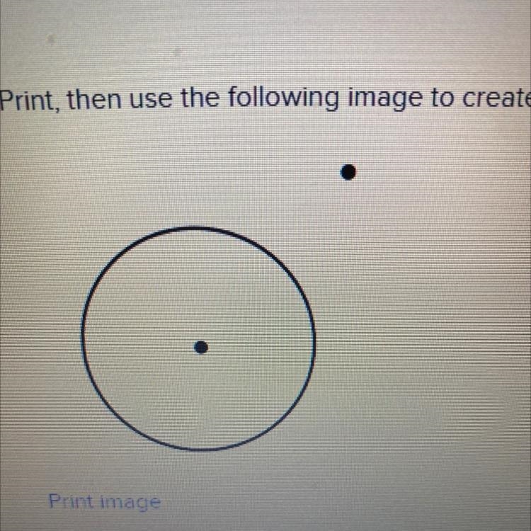 Print, then use the following image to create a tangent line. How do you draw this-example-1