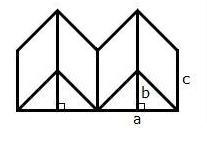 What is the volume of the figure composed of two congruent triangular prisms if a-example-1