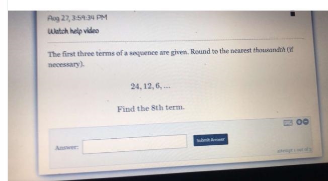 Wat is 24,12,6 to the 8th term. Round it to the nearest 1000-example-1