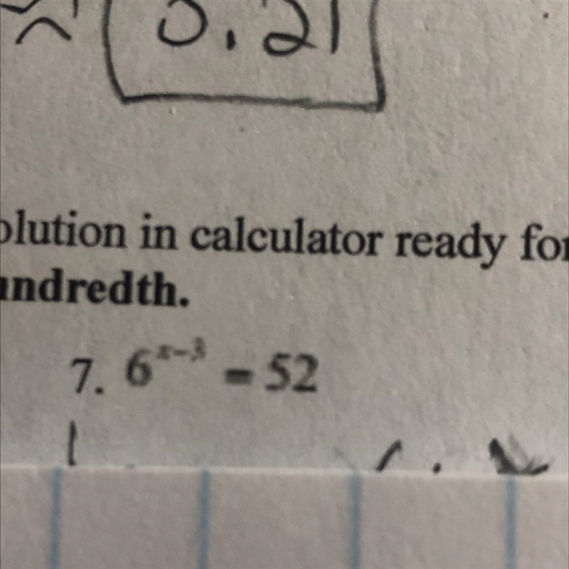 Solve the following a) give the solution in calculator ready form( the exact value-example-1