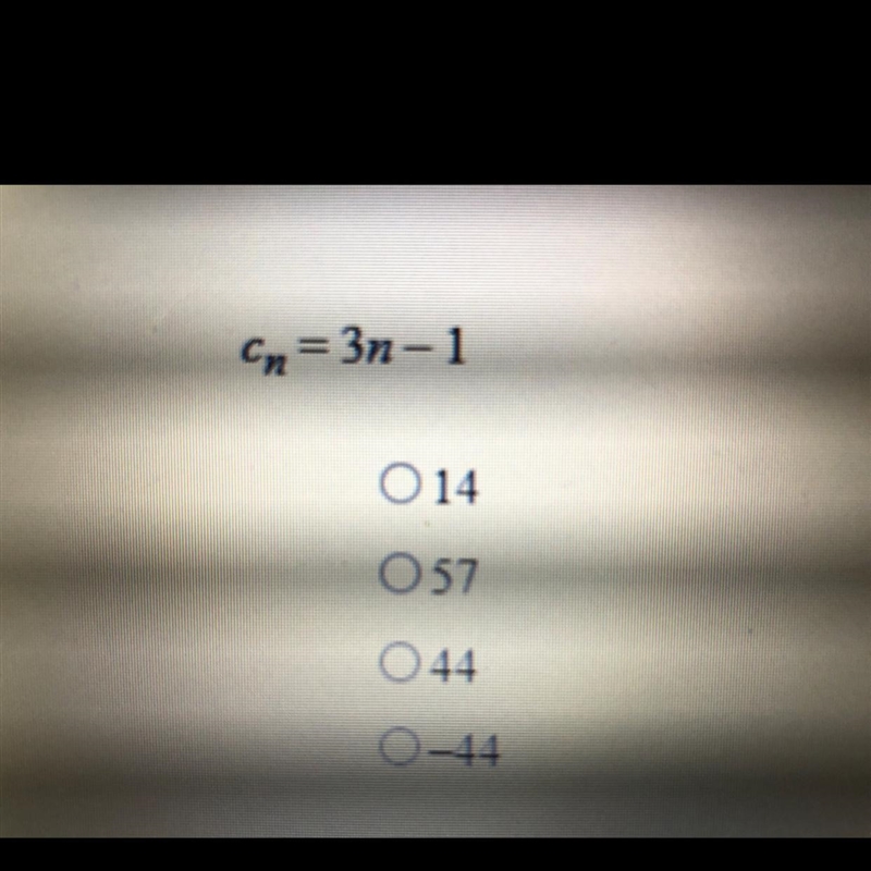 What is the 15th term in the sequence using the given formula?-example-1