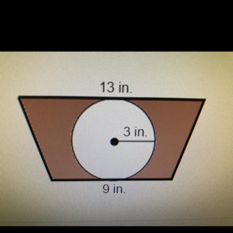 Determine the shaded area.The shaded area is(Type an integer or decimal rounded to-example-1