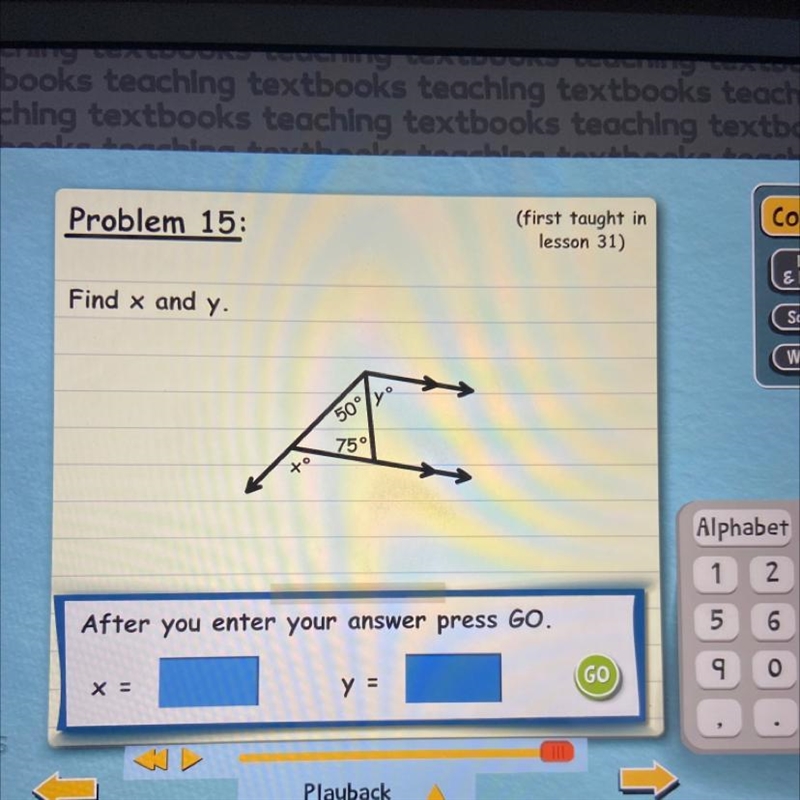 Find x and y please help !!-example-1