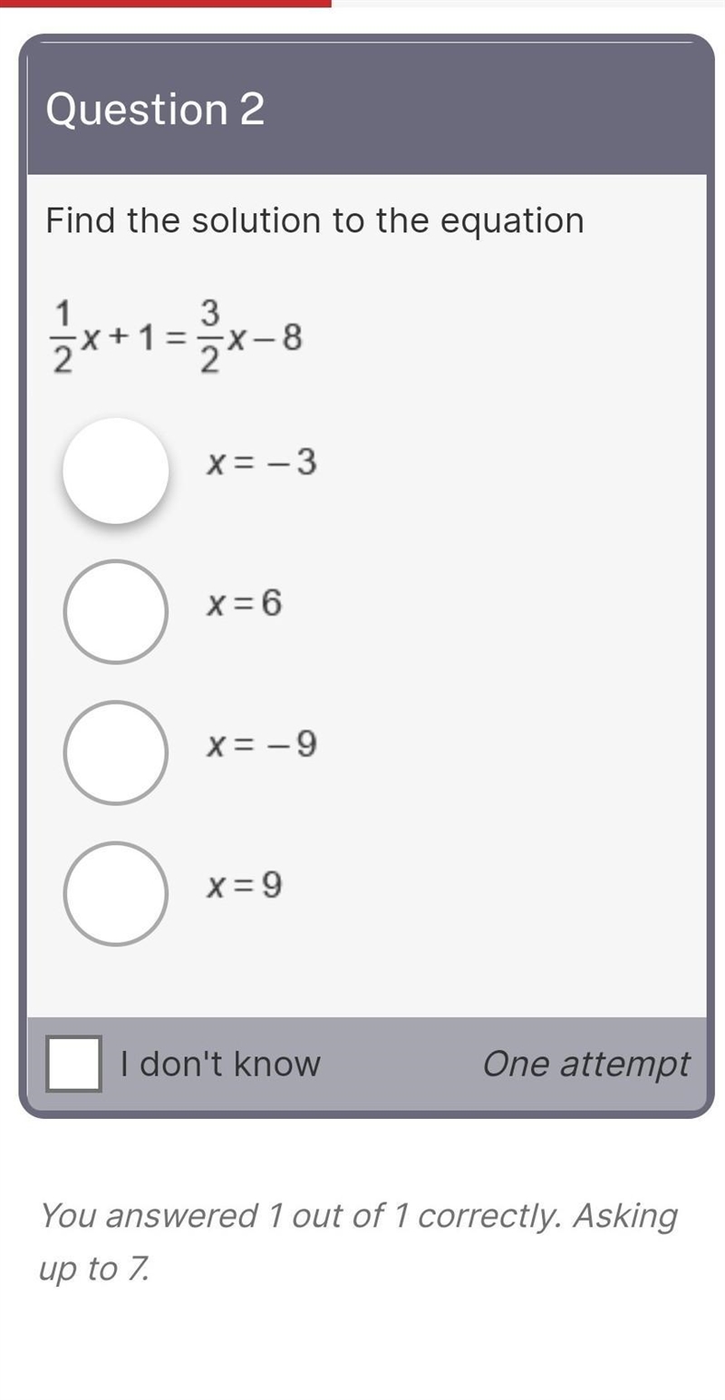 Good morning, I'm having trouble with this equation. What is the solution to this-example-1