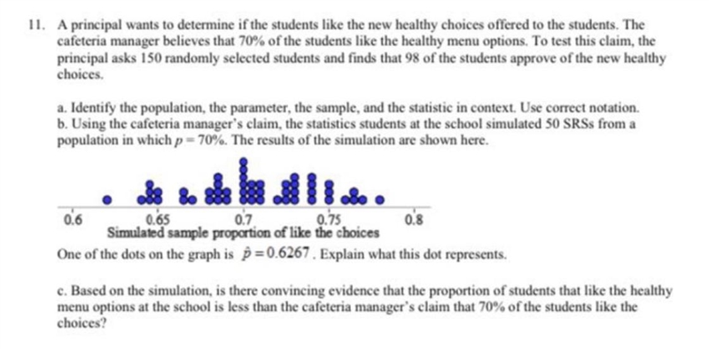 ￼(statistics) solve part A, B, and C in the question on the picture provide, in 1-3 complete-example-1