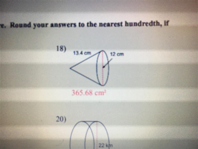 Question 18 I need the steps the number in red is the answer-example-1