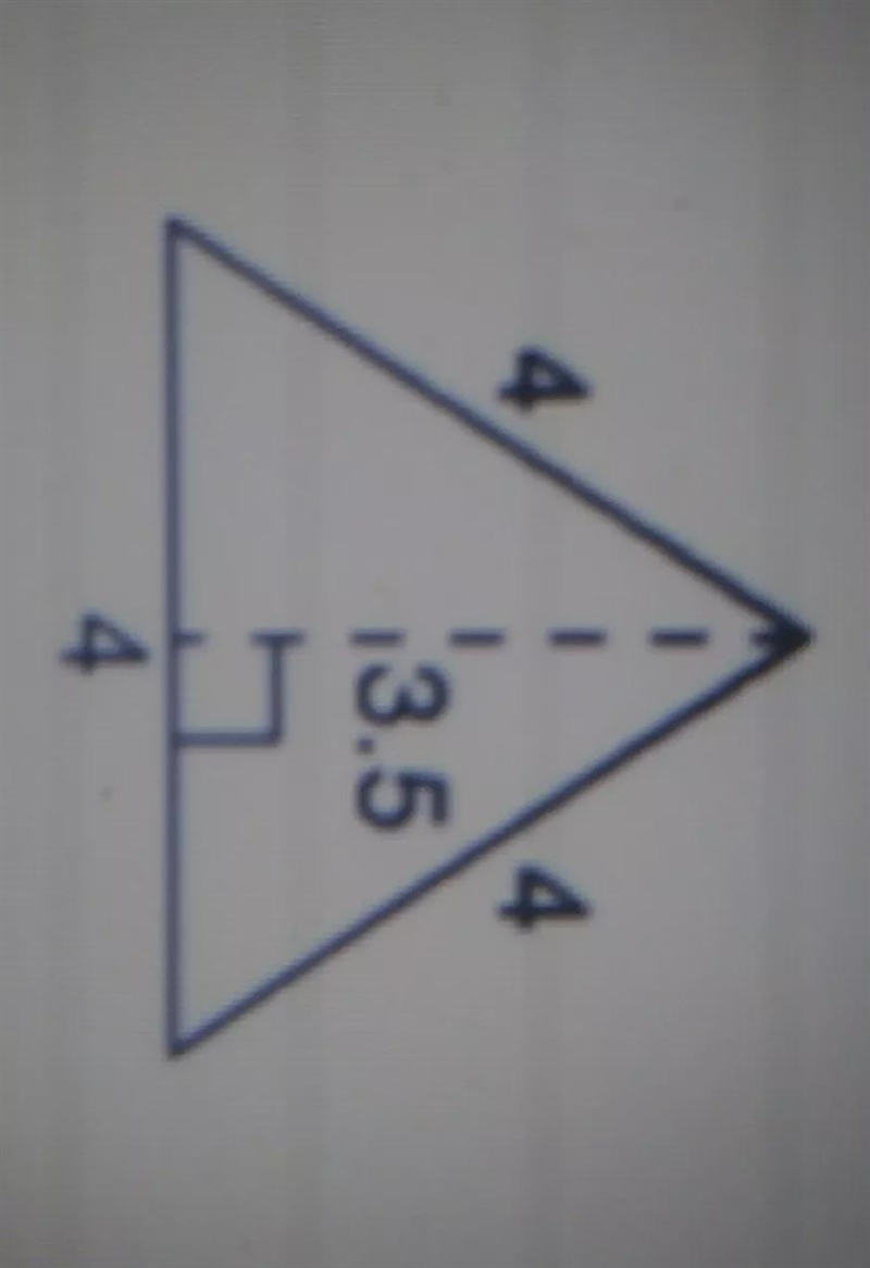 a triangular prism has a height of 11 and a base of the following measurements. All-example-1