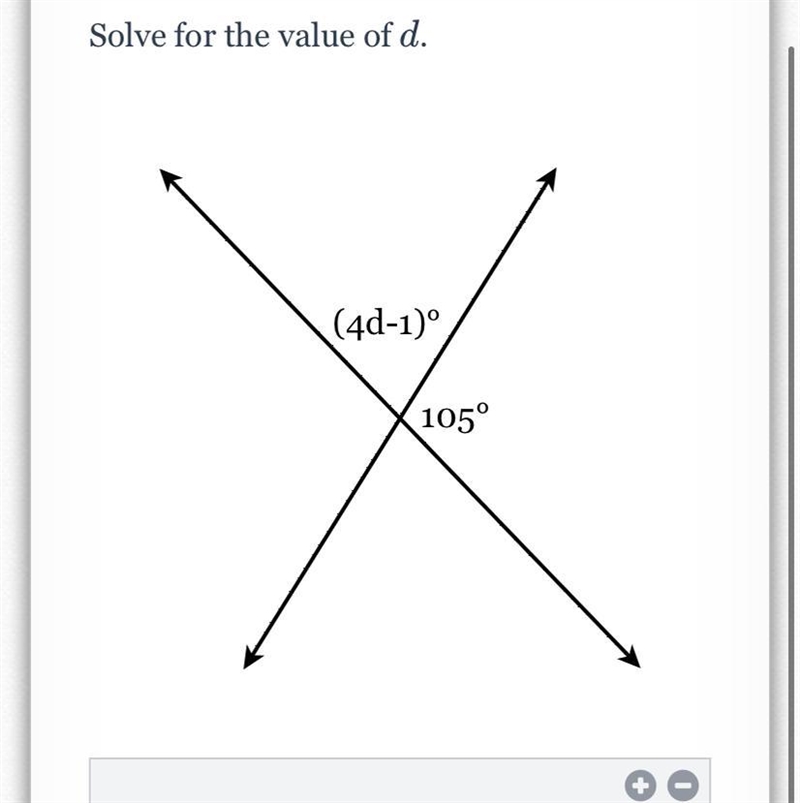 Solve for the value of d-example-1