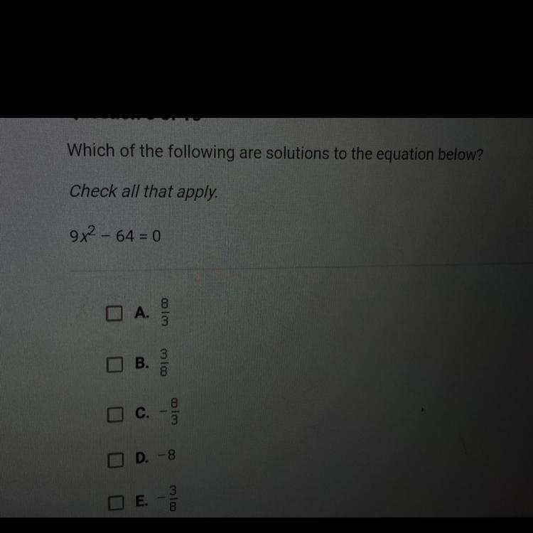 Solving quadratic equations problem-example-1