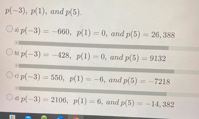 Please guide me in the correct direction with attached pic. For p(x)=7+10x-12x^2-10x-example-1