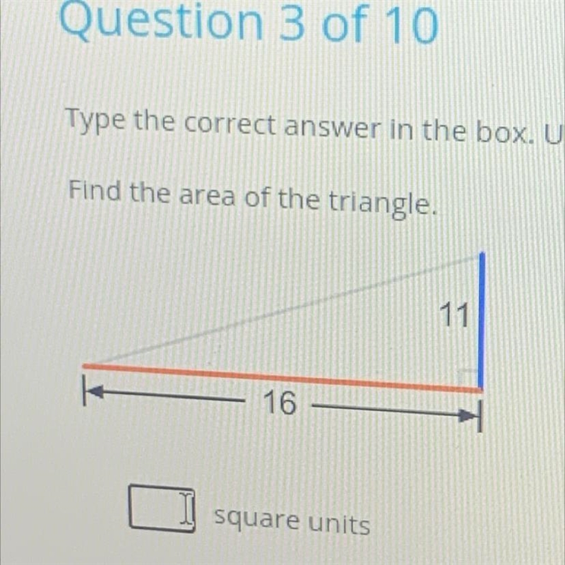 What’s the square units of this ?-example-1