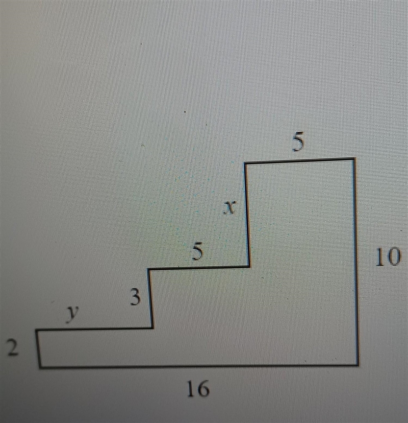 I need help finding x and y​-example-1