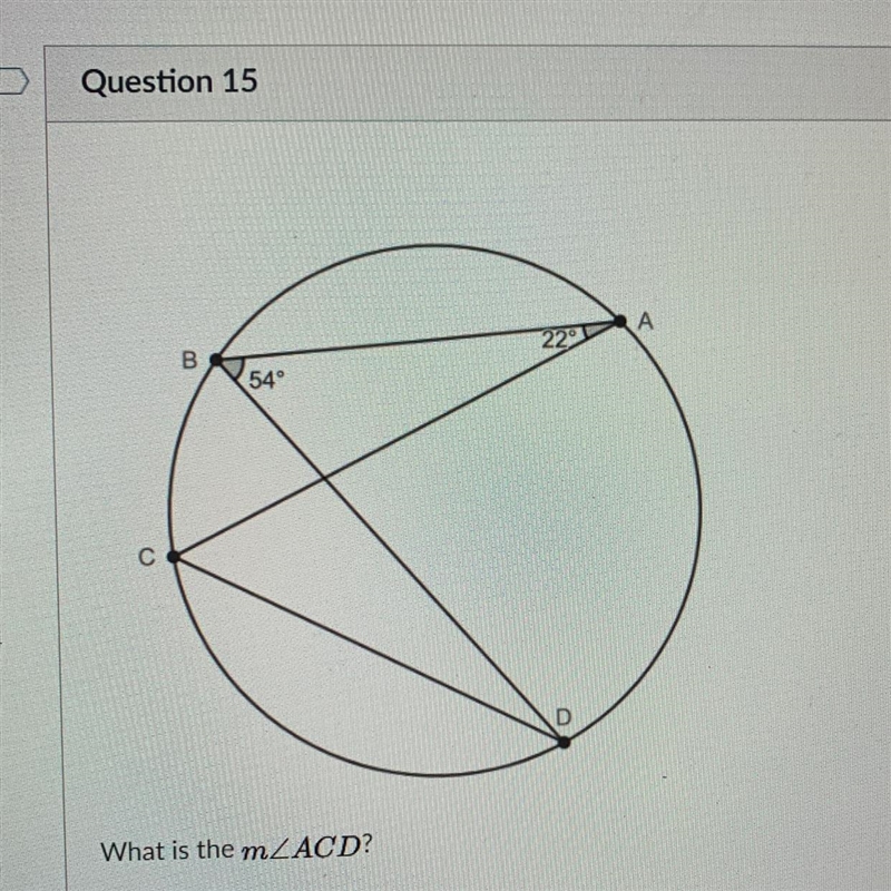 What is the measure of ACD?-example-1