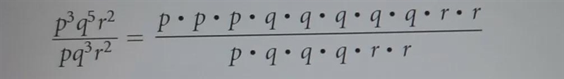 Eliminate factors equivalent to 1 and rewrite the right side of this equation-example-1