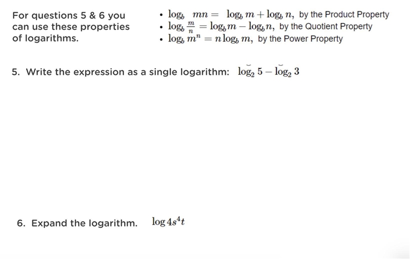 How can I explain how to do this step by step using one of these three ways?1. logb-example-1