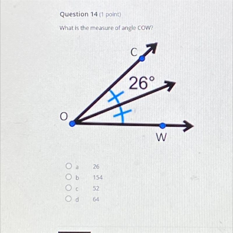 What is the measure of angle COW?-example-1