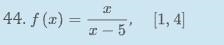 determine whether the Mean Value Theorem can be applied to f on the closed interval-example-1