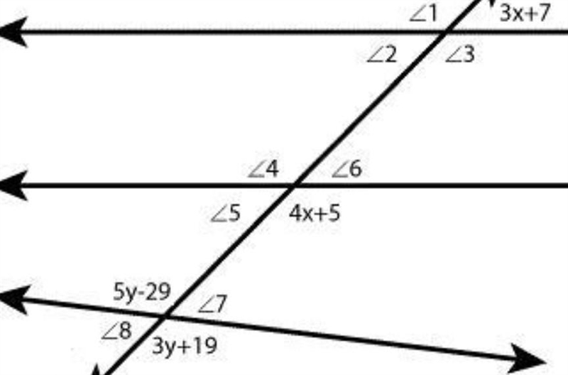 What is the measure of 6? explain why please please anwser this asap.​-example-1