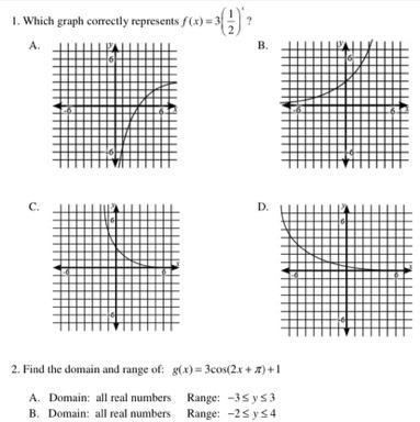 I need to check my answer for number 1 I put C.-example-1