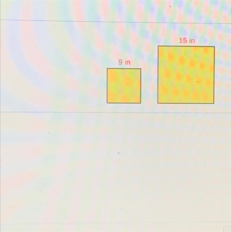 The pair of figures to the right are similar. What is the ratio of the perimeters-example-1