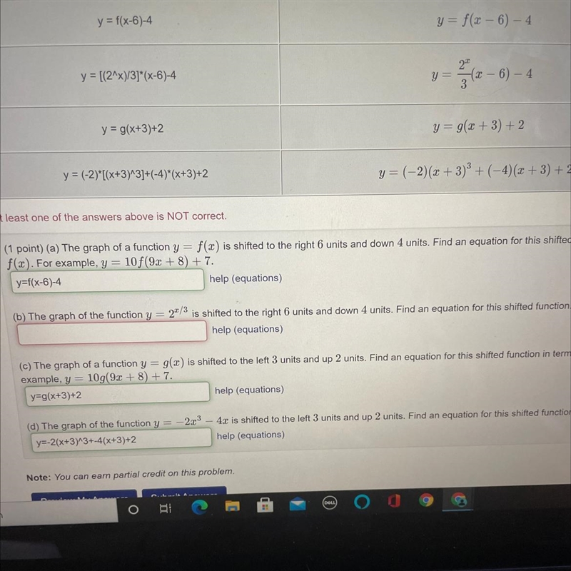 Need the answer for to problem b if possible thanks-example-1