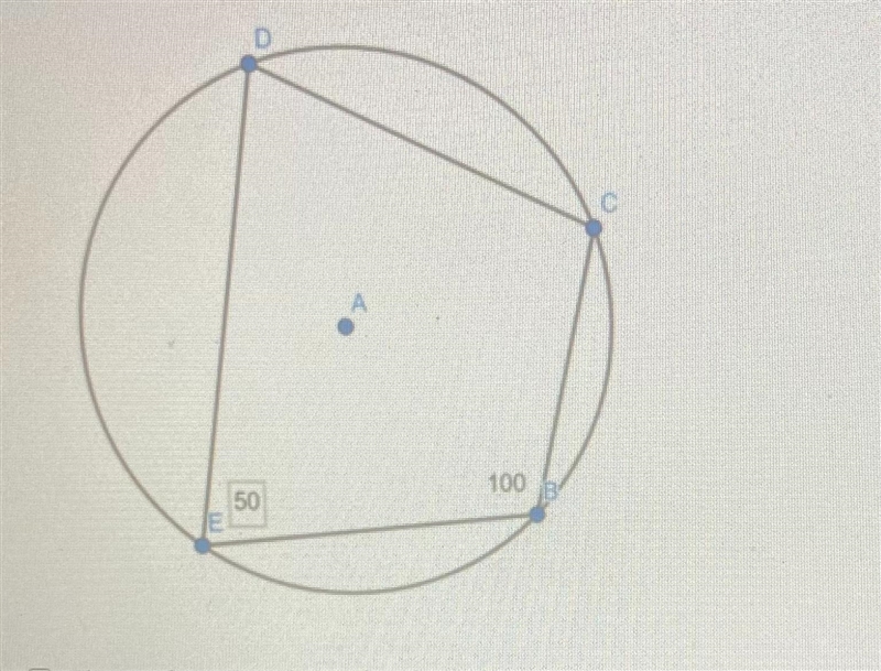 Need help how would I find which ones are true for this quadrilateral inscribed in-example-2